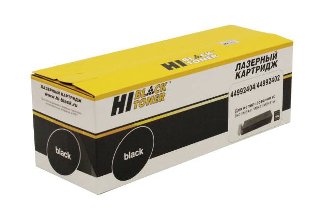 Тонер-картридж Hi-Black (HB-44992404/44992402) для OKI B401/MB441/451, 2,5K — для бизнеса и офиса Тонер-картридж Hi-Black (HB-44992404/44992402) для OKI B401/MB441/451, 2,5K — для бизнеса и офиса