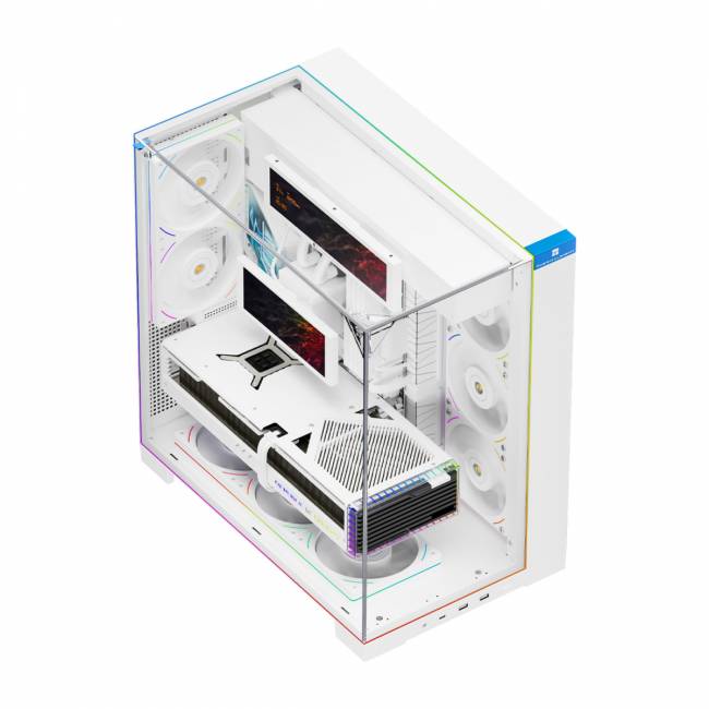 Корпус без блока питания Thermalright TR-A70 Vision White FAN5-C (TR-A70 Vision White FAN5-C) — для бизнеса и офиса Корпус без блока питания Thermalright TR-A70 Vision White FAN5-C (TR-A70 Vision White FAN5-C) — для бизнеса и офиса