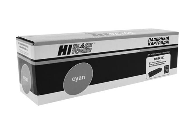 Картридж Hi-Black (HB-CF541X) для HP CLJ Pro M254nw/dw/M280nw/M281fdn/M281fdw, C, 2,5K,ПУ — для бизнеса и офиса Картридж Hi-Black (HB-CF541X) для HP CLJ Pro M254nw/dw/M280nw/M281fdn/M281fdw, C, 2,5K,ПУ — для бизнеса и офиса
