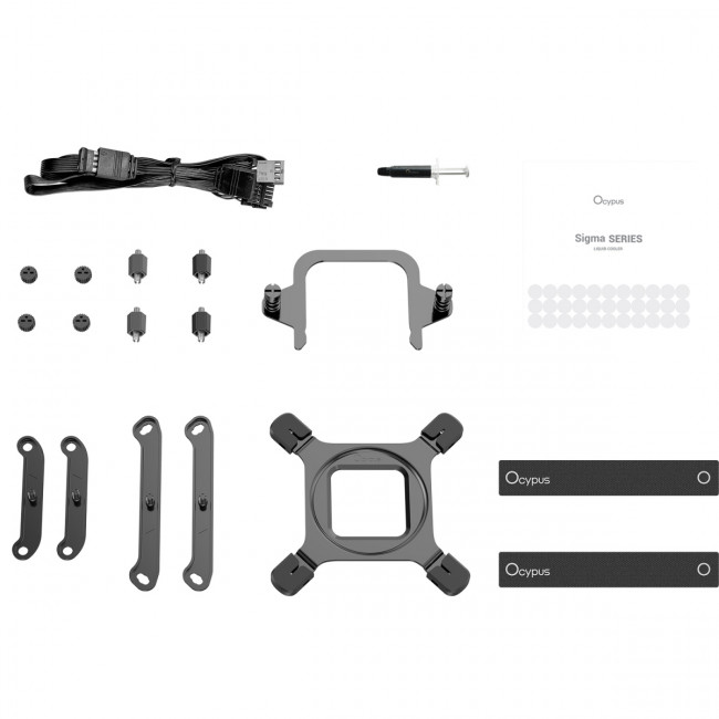 Система жидкостного охлаждения Ocypus Sigma-L36-BK3AAWWN00X-GL Black — для бизнеса и офиса