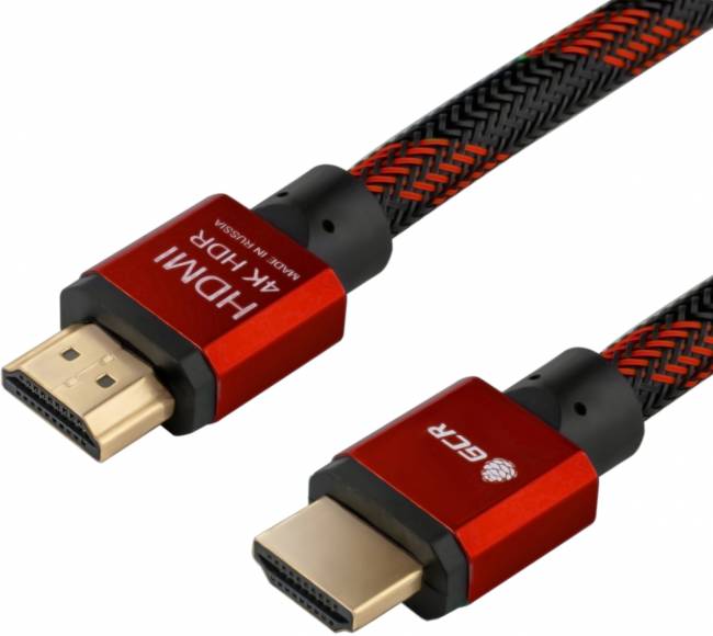 Greenconnect Кабель 2.0m HDMI версия 2.0, HDR 4:2:2, Ultra HD, 4K 60 fps 60Hz/5K*30Hz, 3D, AUDIO, 18.0 Гбит/с, 28/28 AWG, OD7.3mm, тройной экран, BICOLOR нейлон, AL корпус красный, GCR-51490 Greenconnect HDMI (m) - HDMI (m) 2м — для бизнеса и офиса Greenconnect Кабель 2.0m HDMI версия 2.0, HDR 4:2:2, Ultra HD, 4K 60 fps 60Hz/5K*30Hz, 3D, AUDIO, 18.0 Гбит/с, 28/28 AWG, OD7.3mm, тройной экран, BICOLOR нейлон, AL корпус красный, GCR-51490 Greenconnect HDMI (m) - HDMI (m) 2м — для бизнеса и офиса