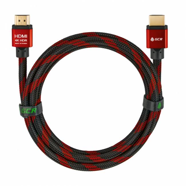 Greenconnect Кабель 2.0m HDMI версия 2.0, HDR 4:2:2, Ultra HD, 4K 60 fps 60Hz/5K*30Hz, 3D, AUDIO, 18.0 Гбит/с, 28/28 AWG, OD7.3mm, тройной экран, BICOLOR нейлон, AL корпус красный, GCR-51490 Greenconnect HDMI (m) - HDMI (m) 2м — для бизнеса и офиса Greenconnect Кабель 2.0m HDMI версия 2.0, HDR 4:2:2, Ultra HD, 4K 60 fps 60Hz/5K*30Hz, 3D, AUDIO, 18.0 Гбит/с, 28/28 AWG, OD7.3mm, тройной экран, BICOLOR нейлон, AL корпус красный, GCR-51490 Greenconnect HDMI (m) - HDMI (m) 2м — для бизнеса и офиса