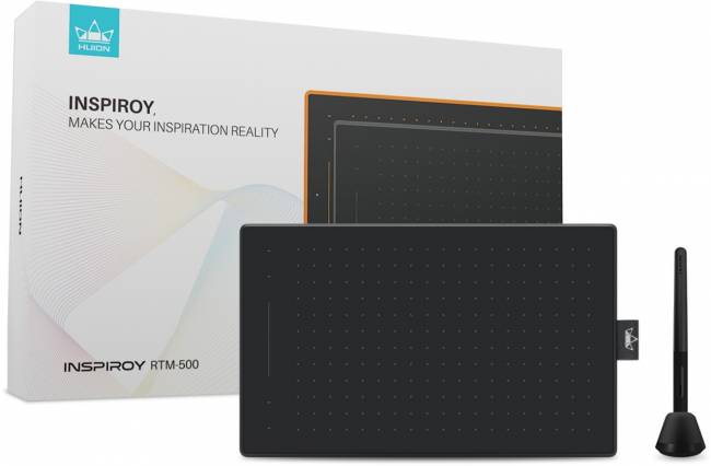 Графический планшет Huion Inspiroy RTM-500 Black — для бизнеса и офиса Графический планшет Huion Inspiroy RTM-500 Black — для бизнеса и офиса