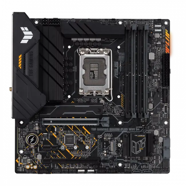 Материнская плата TUF GAMING B660M-PLUS WIFI D4 (90MB1930-M1EAY0) — для бизнеса и офиса Материнская плата TUF GAMING B660M-PLUS WIFI D4 (90MB1930-M1EAY0) — для бизнеса и офиса