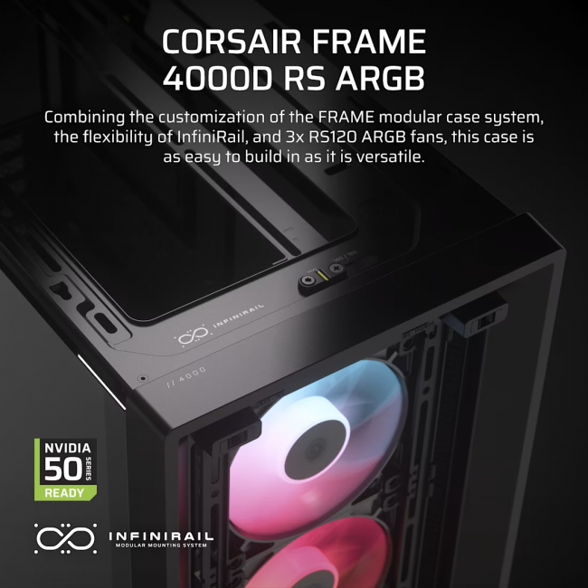 Корпус без блока питания Corsair CC-9011296-WW — для бизнеса и офиса Корпус без блока питания Corsair CC-9011296-WW — для бизнеса и офиса