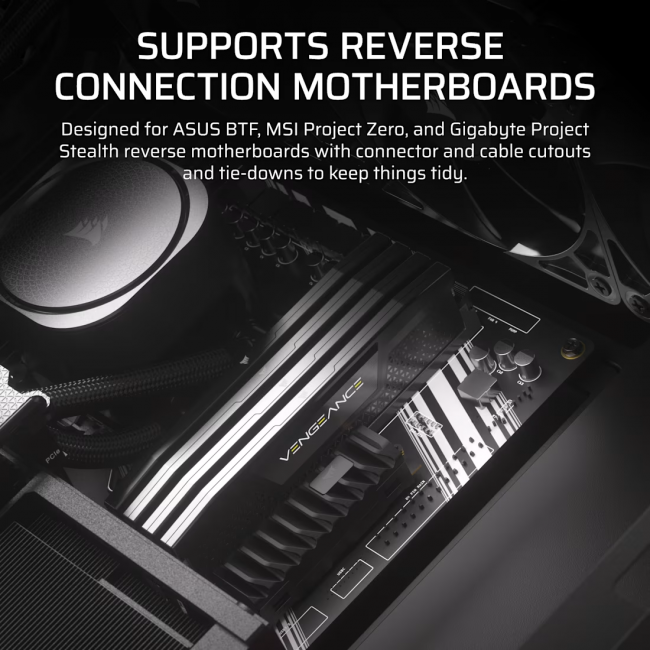 Корпус без блока питания Corsair CC-9011296-WW — для бизнеса и офиса Корпус без блока питания Corsair CC-9011296-WW — для бизнеса и офиса