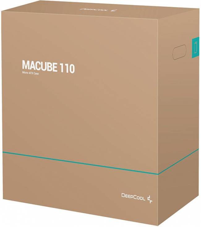 Корпус Deepcool R-MACUBE110-BKNGM1N-G-1 — для бизнеса и офиса Корпус Deepcool R-MACUBE110-BKNGM1N-G-1 — для бизнеса и офиса