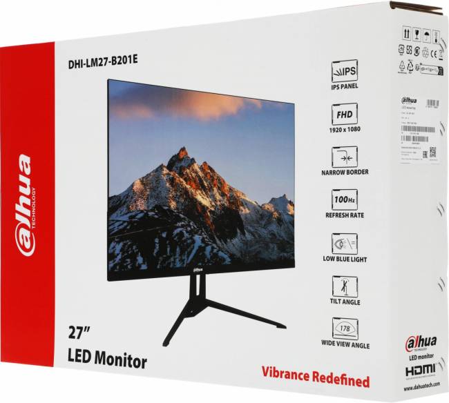 Монитор Dahua DHI-LM27-B201E — для бизнеса и офиса