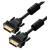 GCR Кабель PROF 5.0m DVI-D, черный, GOLD, ферритовые кольца, OD 8.5mm, 28 AWG, DVI/DVI, 25M/25M, двойной экран Greenconnect GCR-54235 — для бизнеса и офиса GCR Кабель PROF 5.0m DVI-D, черный, GOLD, ферритовые кольца, OD 8.5mm, 28 AWG, DVI/DVI, 25M/25M, двойной экран Greenconnect GCR-54235 — для бизнеса и офиса