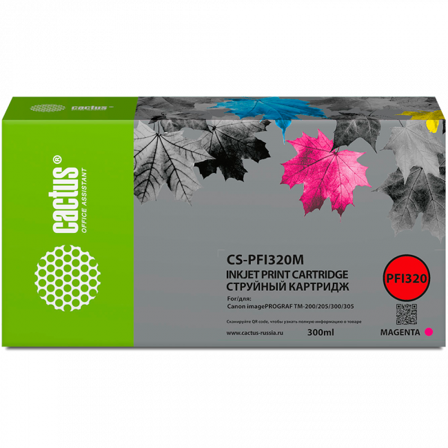 - Cactus PFI320 (CS-PFI320M) — для бизнеса и офиса - Cactus PFI320 (CS-PFI320M) — для бизнеса и офиса