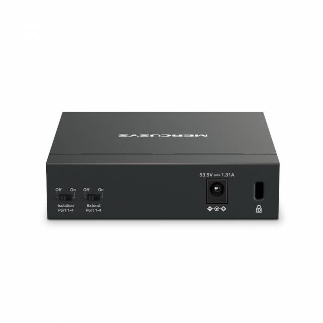 Коммутатор Mercusys MS105GP — для бизнеса и офиса Коммутатор Mercusys MS105GP — для бизнеса и офиса