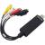 Устройство видеозахвата VCOM USD to DVR <DU501> Кабель-переходник VCOM USB 2.0 (m)/3 x RCA (m)/S-Video (m) - 0.09 м (DU501) — для бизнеса и офиса