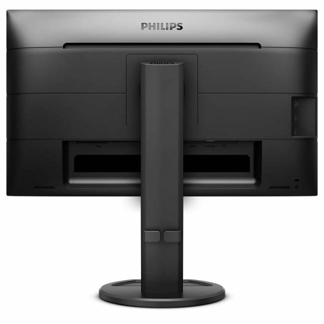 Монитор Philips 241B8QJEB 23,8'', 1920x1080, IPS, 75Hz, 50M:1, 250cd, 5ms, VGA, 2*HDMI 2.0, DP 1.2, 4*USB, Speakers , Height adj 150, pivot, VESA 100, 3Y, Black Philips 241B8QJEB (00/01) — для бизнеса и офиса