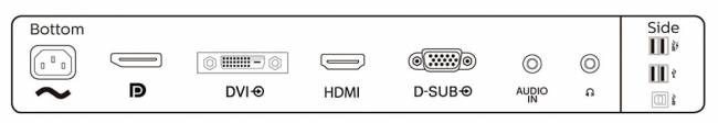 Монитор Philips 241B8QJEB 23,8'', 1920x1080, IPS, 75Hz, 50M:1, 250cd, 5ms, VGA, 2*HDMI 2.0, DP 1.2, 4*USB, Speakers , Height adj 150, pivot, VESA 100, 3Y, Black Philips 241B8QJEB (00/01) — для бизнеса и офиса