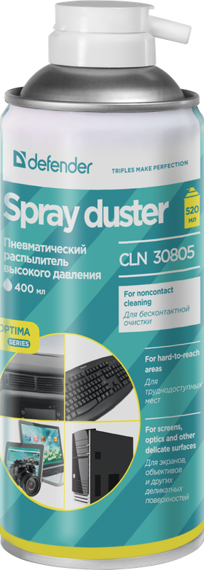Defender Пневматический распылитель CLN 30805 Optima 400мл Defender CLN 30805 Optima (30805) — для бизнеса и офиса