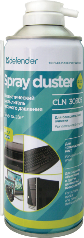 Defender Пневматический распылитель CLN 30805 Optima 400мл Defender CLN 30805 Optima (30805) — для бизнеса и офиса