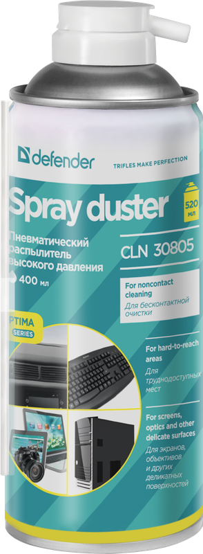 Defender Пневматический распылитель CLN 30805 Optima 400мл Defender CLN 30805 Optima (30805) — для бизнеса и офиса