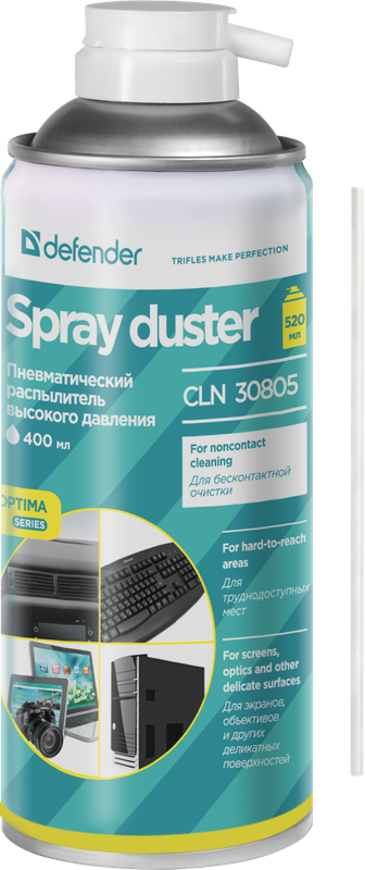Defender Пневматический распылитель CLN 30805 Optima 400мл Defender CLN 30805 Optima (30805) — для бизнеса и офиса