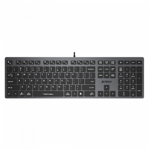 Клавиатура A4Tech Fstyler FX50 серый USB slim Multimedia (FX50 GREY) A4Tech FX50 GREY