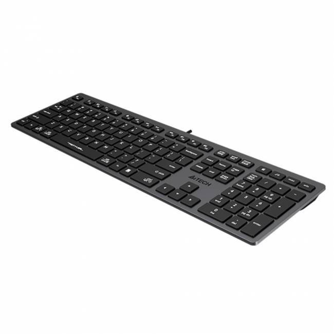 Клавиатура A4Tech Fstyler FX50 серый USB slim Multimedia (FX50 GREY) A4Tech FX50 GREY — для бизнеса и офиса Клавиатура A4Tech Fstyler FX50 серый USB slim Multimedia (FX50 GREY) A4Tech FX50 GREY — для бизнеса и офиса