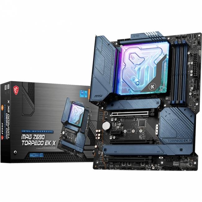 Материнская плата MSI MAG Z690 TORPEDO EK X — для бизнеса и офиса Материнская плата MSI MAG Z690 TORPEDO EK X — для бизнеса и офиса