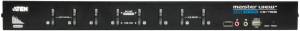 Переключатель, электрон., KVM+Audio,  1 user USB+DVI => 8 cpu USB+DVI, со  шнурами USB DVI-D 2x1.8м., 1920x1200 DVI Single Link/2048x1536 VGA, 1U 19", исп.спец.шнуры, OSD, каскад 512, (2-портовый USB 2.0 hub) ATEN CS1768