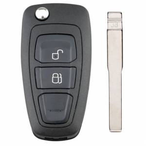 Корпус выкидного ключа FORD 2 кнопки FO-24 HU101