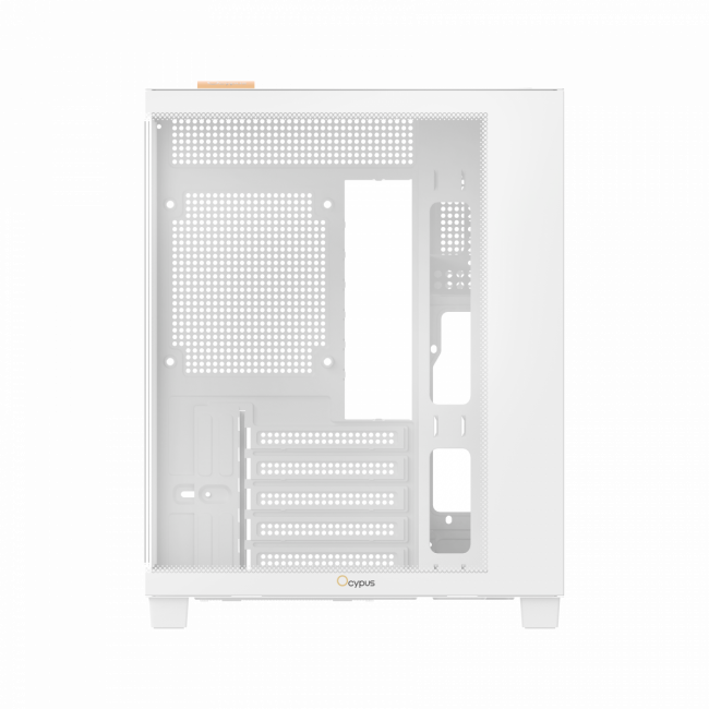 Корпус ПК без блока питания Ocypus Gamma C54 WH White — для бизнеса и офиса Корпус ПК без блока питания Ocypus Gamma C54 WH White — для бизнеса и офиса