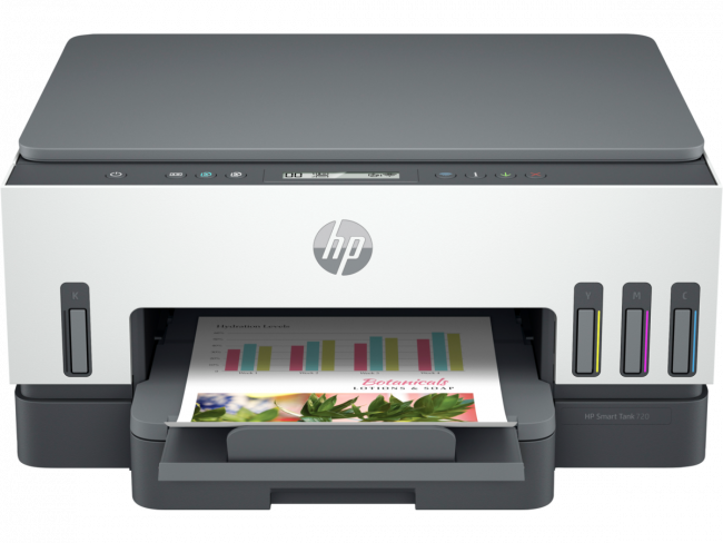 Струйное МФУ HP Smart Tank 720 All-in-One Printer — для бизнеса и офиса Струйное МФУ HP Smart Tank 720 All-in-One Printer — для бизнеса и офиса