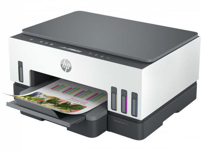 Струйное МФУ HP Smart Tank 720 All-in-One Printer — для бизнеса и офиса Струйное МФУ HP Smart Tank 720 All-in-One Printer — для бизнеса и офиса