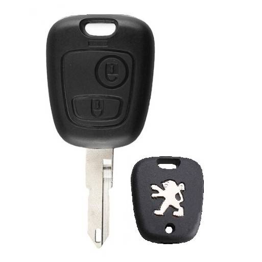 Корпус ключа PEUGEOT 2 кнопки NE-38 NE73 NE72, c лого — для бизнеса и офиса Корпус ключа PEUGEOT 2 кнопки NE-38 NE73 NE72, c лого — для бизнеса и офиса