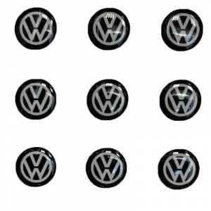 Логотип силиконовый 14 мм VOLKSWAGEN