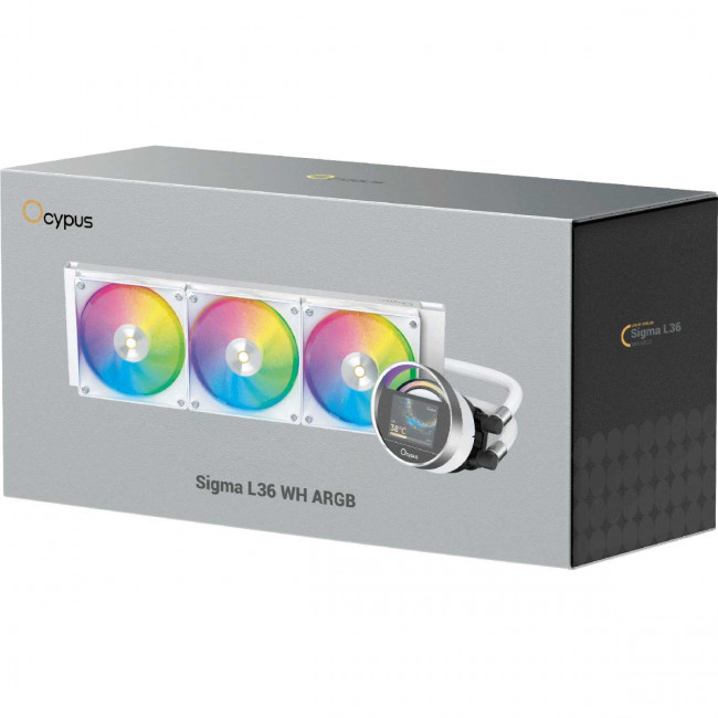 Система жидкостного охлаждения Ocypus Sigma-L36-WH3AAWWN00X-GL White — для бизнеса и офиса