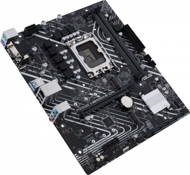 Материнская плата ASUS PRIME H610M-E D4-CSM — для бизнеса и офиса Материнская плата ASUS PRIME H610M-E D4-CSM — для бизнеса и офиса