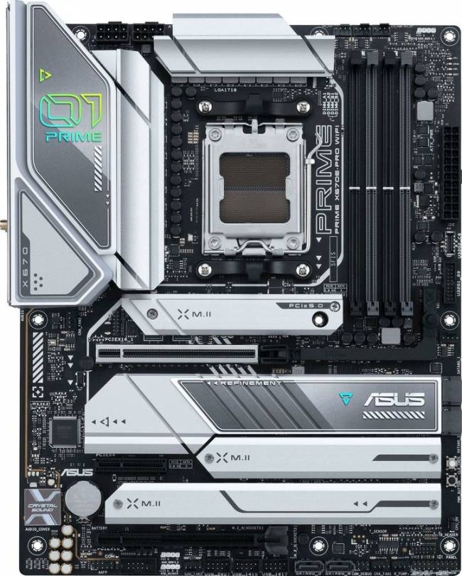 Материнская плата ASUS PRIME X670E-PRO WIFI — для бизнеса и офиса Материнская плата ASUS PRIME X670E-PRO WIFI — для бизнеса и офиса