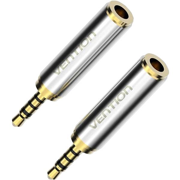 Переходник Vention Jack 3.5 mm F/2.5mm M Переходник Vention mini Jack 3.5 mm F/micro Jack 2.5 mm M (VAB-S02) — для бизнеса и офиса Переходник Vention Jack 3.5 mm F/2.5mm M Переходник Vention mini Jack 3.5 mm F/micro Jack 2.5 mm M (VAB-S02) — для бизнеса и офиса