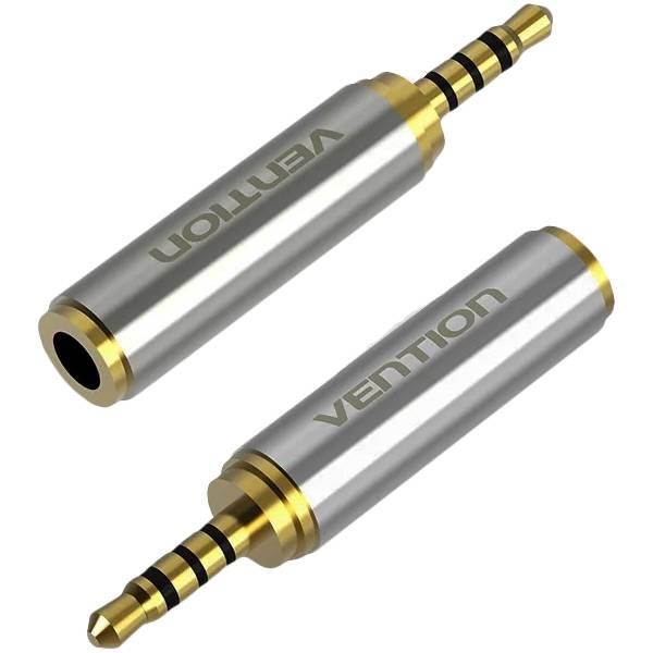 Переходник Vention Jack 3.5 mm F/2.5mm M Переходник Vention mini Jack 3.5 mm F/micro Jack 2.5 mm M (VAB-S02) — для бизнеса и офиса Переходник Vention Jack 3.5 mm F/2.5mm M Переходник Vention mini Jack 3.5 mm F/micro Jack 2.5 mm M (VAB-S02) — для бизнеса и офиса