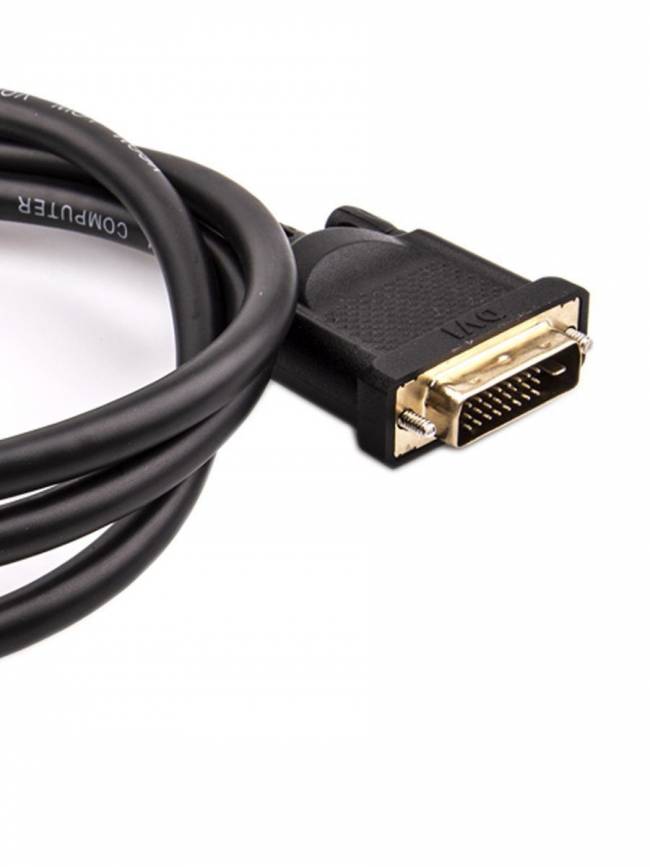 Кабель HDMI AM/DVI(24+1)M, 1.5м, CU, 1080P@60Hz, VCOM <CG484G-1.5M> VCOM HDMI (m) - DVI-D (m) — для бизнеса и офиса Кабель HDMI AM/DVI(24+1)M, 1.5м, CU, 1080P@60Hz, VCOM <CG484G-1.5M> VCOM HDMI (m) - DVI-D (m) — для бизнеса и офиса