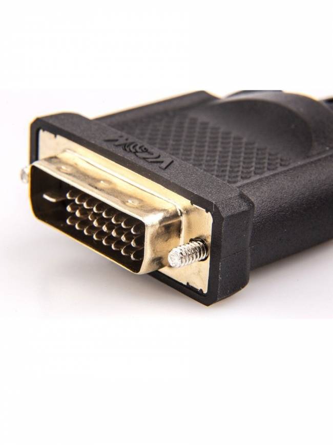 Кабель HDMI AM/DVI(24+1)M, 1.5м, CU, 1080P@60Hz, VCOM <CG484G-1.5M> VCOM HDMI (m) - DVI-D (m) — для бизнеса и офиса Кабель HDMI AM/DVI(24+1)M, 1.5м, CU, 1080P@60Hz, VCOM <CG484G-1.5M> VCOM HDMI (m) - DVI-D (m) — для бизнеса и офиса