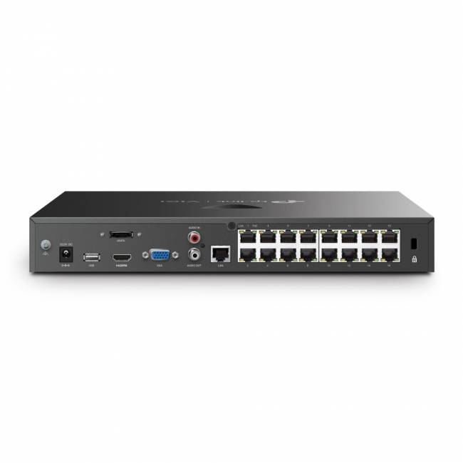 Сетевой видеорегистратор TP-Link VIGI NVR2016H-16MP — для бизнеса и офиса Сетевой видеорегистратор TP-Link VIGI NVR2016H-16MP — для бизнеса и офиса