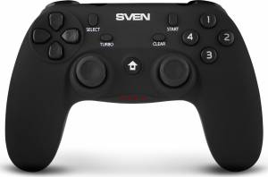 Беспроводной геймпад SVEN GC-3050 (13 кл. 2 мини-джойстика, D-pad, Soft Touch, PC/PS3/Xinput) Sven GC-3050