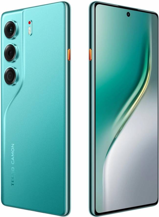 Смартфон TECNO CM5 256+12 EMERALD LAKE GREEN — для бизнеса и офиса