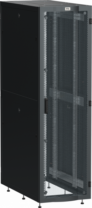 ITK LINEA S Шкаф серв. 19" 42U 600х1200мм перф. дв. черный ITK LS05-42U62-2PP