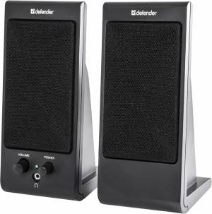 Defender Акустическая 2.0 система SPK-170 черный, 6 Вт, питание от USB Defender SPK-170