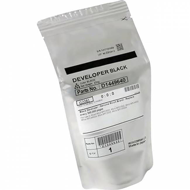 Девелопер черный Ricoh D1449640 — для бизнеса и офиса Девелопер черный Ricoh D1449640 — для бизнеса и офиса