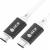 GCR Кабель USB 3.1 Type C-С 1.0m белый, 100W/20V/5A, M/M, TPE, AL сase черный, белый ПВХ, экран, армированный, GCR-50866 Кабель Greenconnect 1 м (GCR-50866) — для бизнеса и офиса GCR Кабель USB 3.1 Type C-С 1.0m белый, 100W/20V/5A, M/M, TPE, AL сase черный, белый ПВХ, экран, армированный, GCR-50866 Кабель Greenconnect 1 м (GCR-50866) — для бизнеса и офиса
