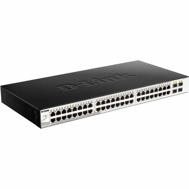 Коммутатор D-Link DGS-1210-52/ME/B1A — для бизнеса и офиса Коммутатор D-Link DGS-1210-52/ME/B1A — для бизнеса и офиса