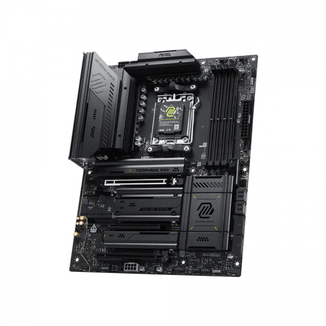 Материнская плата MSI MAG X870E TOMAHAWK MAX WIFI — для бизнеса и офиса Материнская плата MSI MAG X870E TOMAHAWK MAX WIFI — для бизнеса и офиса