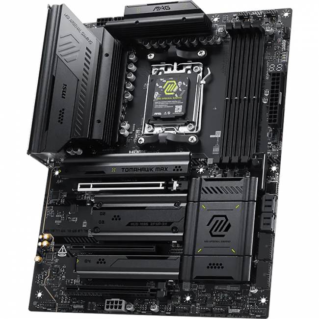 Материнская плата MSI MAG X870E TOMAHAWK MAX WIFI — для бизнеса и офиса Материнская плата MSI MAG X870E TOMAHAWK MAX WIFI — для бизнеса и офиса