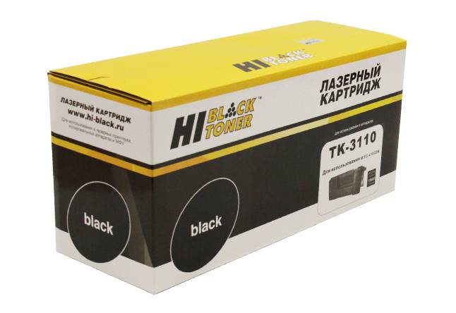 Тонер-картридж Hi-Black (HB-TK-3110) для Kyocera FS-4100DN, 15,5K — для бизнеса и офиса Тонер-картридж Hi-Black (HB-TK-3110) для Kyocera FS-4100DN, 15,5K — для бизнеса и офиса